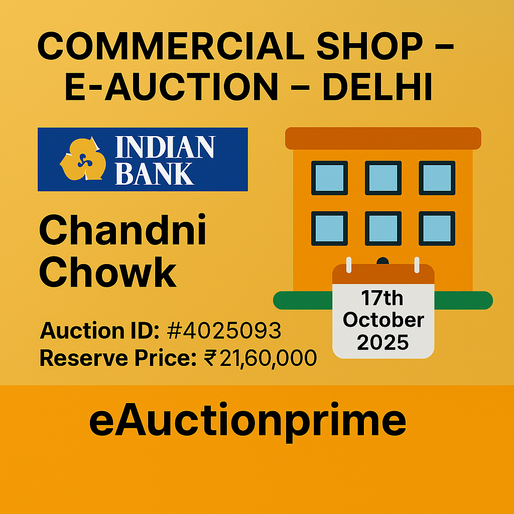 Indian Bank – Commercial Shop Indian Bank – Commercial Shop